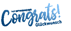 Congrats Congratulation Sticker by Herm. Sprenger