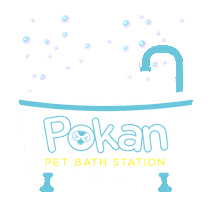 Dogs Bath Sticker by Pokan México