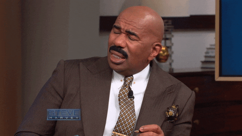 confused look to god GIF by Steve Harvey TV