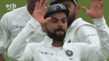 virat kohli good job GIF