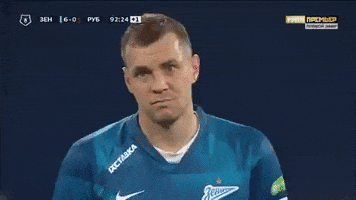 Sad Artem Dzyuba GIF by Zenit Football Club