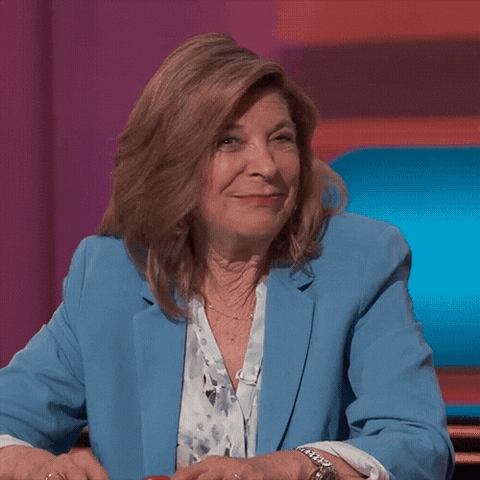 Happy Kelly Ripa GIF by ABC Network - Find & Share on GIPHY