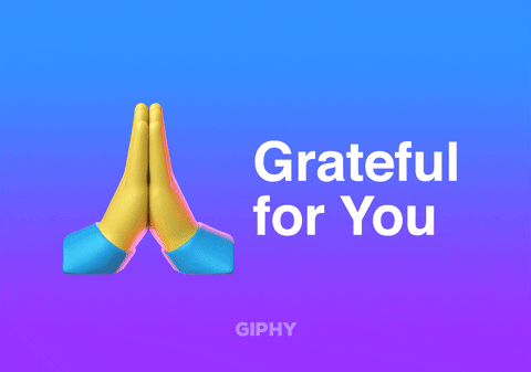 Thanks Thank You GIF by GIPHY Cares - Find & Share on GIPHY