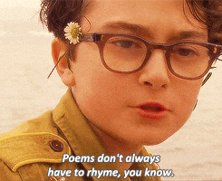 wes anderson poetry GIF