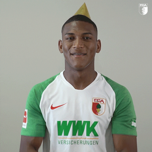 Football Party GIF by FC Augsburg 1907