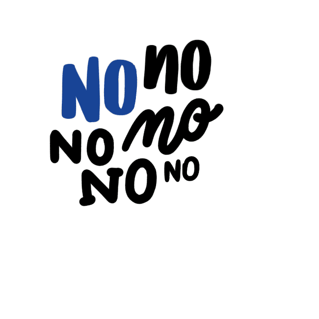 No Sticker by Baby Tamara