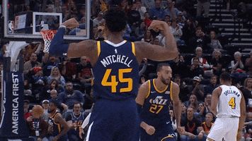 Donovan Mitchell Nba GIF by Utah Jazz