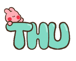 Week Thursday Sticker by antomignon