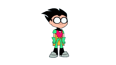Teen Titans Go Robin Sticker by Cartoon Network EMEA for iOS & Android |  GIPHY