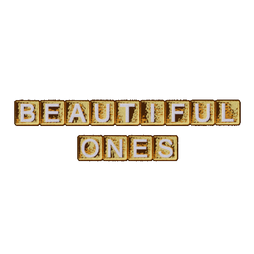 Gold Beautiful Ones Sticker by sfarovski