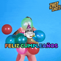 Feliz Cumple Happy Birthday GIF by Zhot Shotz - Find & Share on GIPHY