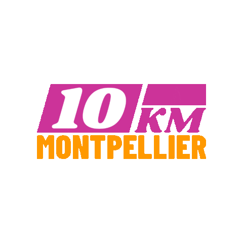 Run Montpellier Sticker by SWIMRUNMAN
