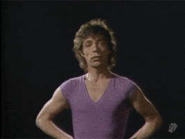 mick jagger dancing GIF
