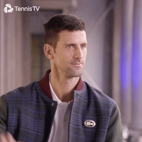 Novak Djokovic No GIF by Tennis TV