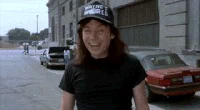 mike myers thumbs up GIF
