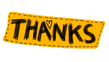 Thanks Sticker by BAMBOONETWORK