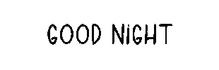 Night Sleep Sticker