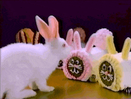 Easter Bunny 80S GIF