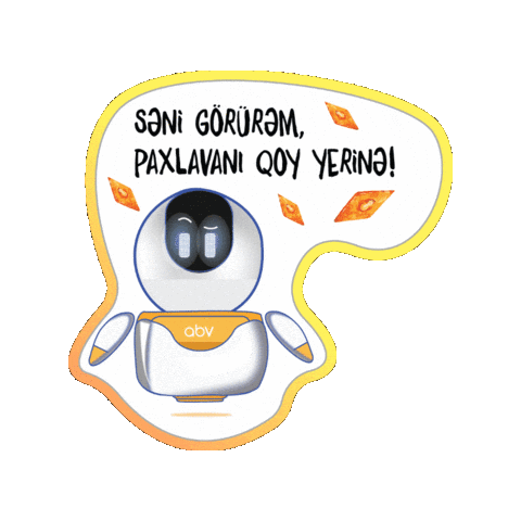 Novruz Bayrami Paxlava Sticker by ABV - Araznet MMC