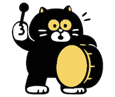 慶祝 Drumming Sticker