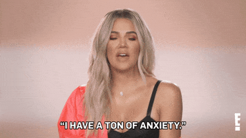 Keeping Up With The Kardashians Anxiety GIF by E!