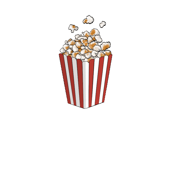 Pop Corn Film Sticker
