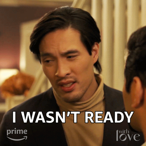 I Wasnt Ready With Love GIF by Amazon Prime Video