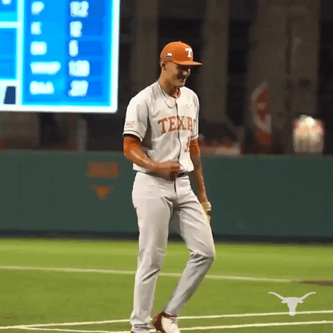College World Series Cole GIF by Texas Longhorns