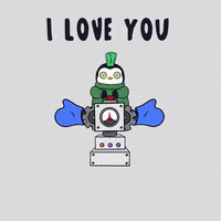 I Love You Hearts GIF by Pudgy Memez