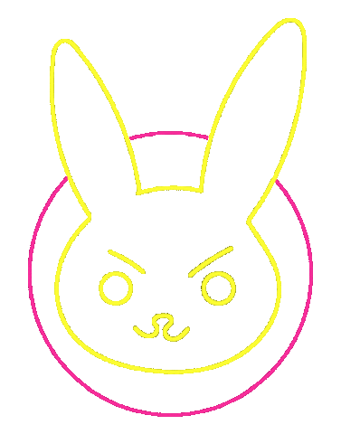 Angry Art Sticker by Black Rabbit