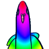 Happy Rainbow Sticker