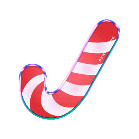 Candy Cane Christmas Sticker by Penshoppe