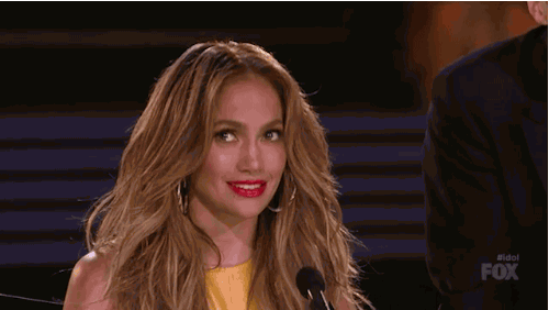 Jennifer Lopez Head Over Shoulder GIF by American Idol - Find ...