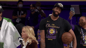 Los Angeles Lakers Wow GIF by NBA