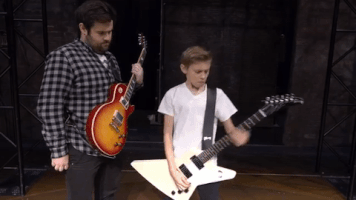 guitar GIF by School of Rock the Musical