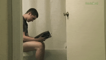 Peeing In The Bathroom GIF by Film Riot