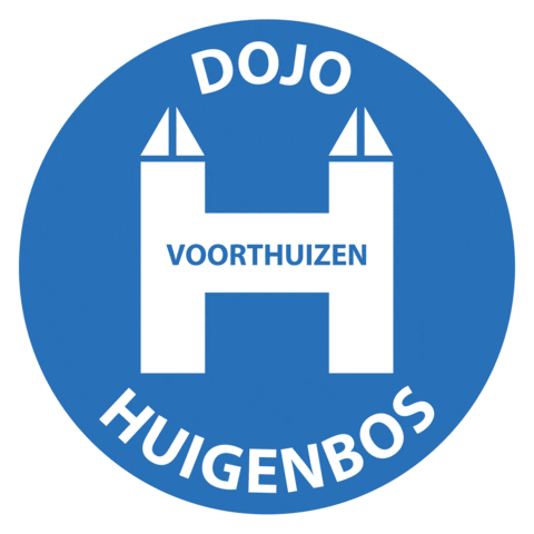 Logo Yoga Sticker by DOJO HUIGENBOS