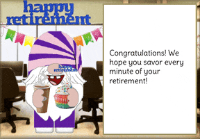 Congratulations Retire GIF