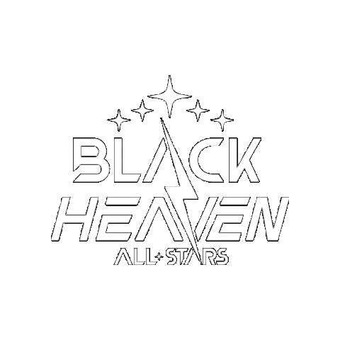 Black Heaven All Stars Sticker