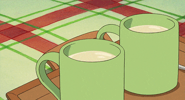 Joeschmo's Gears and Grounds: Omake Gif Anime - Yuru CampΔ - Episode 7 -  Nadeshiko Rin Drink Hot Chocolate