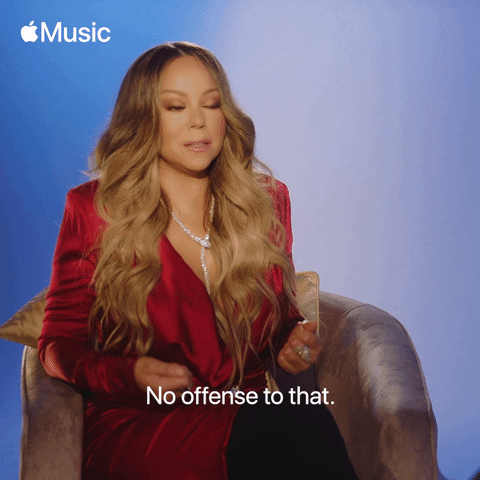 Ignoring You Mariah Carey GIF by Apple Music