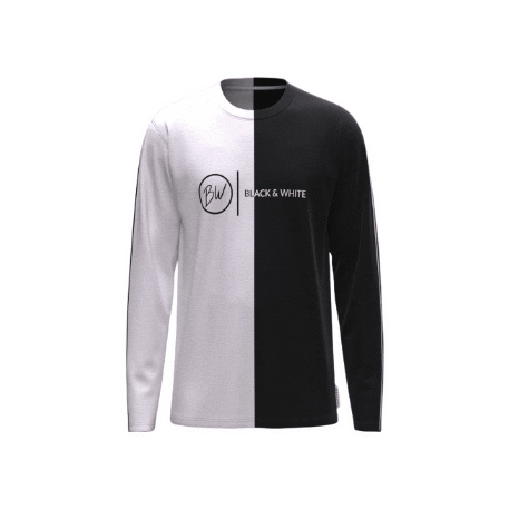 Black & White Vêtements Sticker