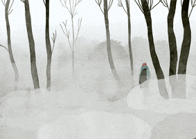 Winter Forest GIF by Lara Paulussen