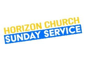 Horizon Church Sticker
