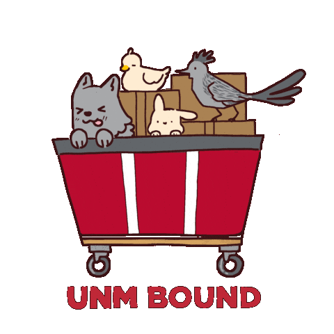 Move-In New Mexico Sticker by UNM