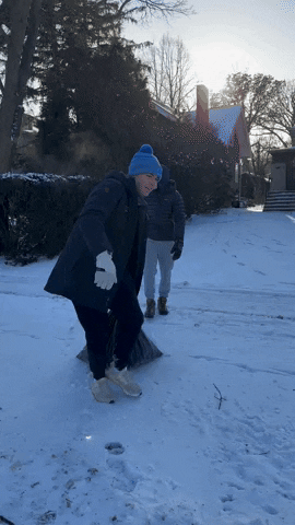 Winter Taking Out The Trash GIF by NTHS