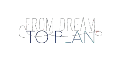 From Dream To Plan Sticker