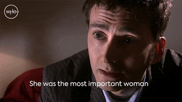 David Tennant Woman GIF by Doctor Who