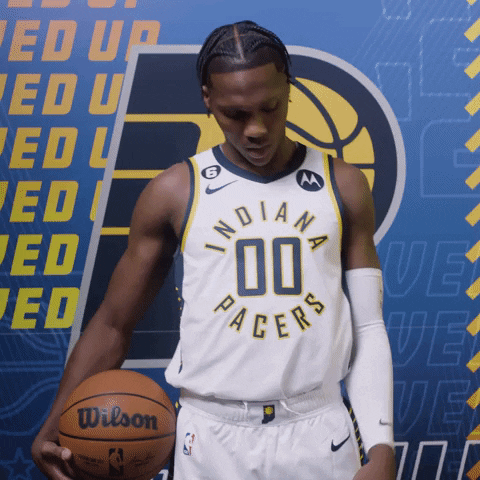 Basketball Flexing GIF by Indiana Pacers