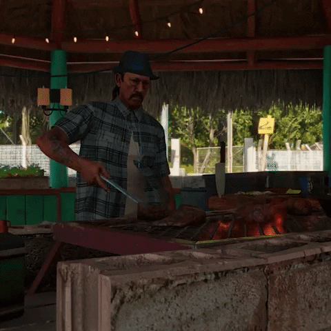 Danny Trejo Cooking GIF by Far Cry 6